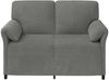 vidaXL 2-Sitzer Sofa Dunkelgrau 138 x 83 x 95 cm Samt 42033940 Bild 3