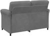 vidaXL 2-Sitzer Sofa Dunkelgrau 138 x 83 x 95 cm Samt 42033940 Bild 5