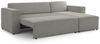 Ecksofa Schlafsofa WALDO Stoff Brooklyn Dunkelgrau Ottomane Rechts Bild 4