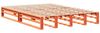 vidaXL Massivholzbett ohne Matratze Wachsbraun 140x190 cm Kiefernholz 3302317 Bild 4