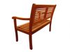 Gartenbank Akazie 110 cm 2-Sitzer Sitzbank CORUNA 55244382 Bild 3