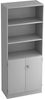Regal 6770 5 OH, 2 OH Türen, SO-Bl. SG Grau / Grau Bild 1