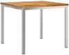 vidaXL Garten Essgruppe 3 pcs Massives Teakholz und Edelstahl 3334829 Bild 5