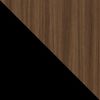Couchtisch Elskin (Farbe: Schwarz / Nuss Franklin Tobacco) Bild 4