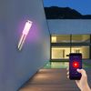 2er Smart RGB LED Wandlampe, opal, Bewegungsmelder, H 40 cm Bild 4