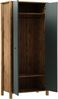 AX LIVING Begehbarer Kleiderschrank Iseonia S2T, Eiche Wotan & Grün Bild 2