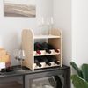vidaXL Weinregal mit Oberplatte 33x25x37 cm Massivholz Kiefer 4007554 Bild 3