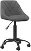 vidaXL Esszimmerstuhl Dunkelgrau Samt [335361] Bild 2