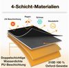 Sunicol Gartenmöbel-Schutzhülle L-Form Wasserdicht Oxford Gewebe Abdeckung Gartenmöbel Schutzhülle, Outdoor Couch Ecklounge Abdeckung Loungemöbel Bild 2