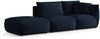 Micadoni Modulares Sofa Chris 3-Sitzer Links Samt Königsblau Bild 2