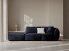 Micadoni Modulares Sofa Chris 3-Sitzer Links Samt Königsblau Bild 4