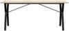 vidaXL Esstisch Y-Gestell 180x90x75 cm Massivholz Kiefer und Stahl 3282722 Bild 4