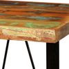 vidaXL 3-tlg. Bar-Set Altholz Massiv, Echtleder und Canvas 275141 Bild 5