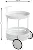 Servierwagen >37382< in weiß, Metall - 62x42cm (HxD) Bild 4
