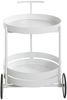 Servierwagen >37382< in weiß, Metall - 62x42cm (HxD) Bild 5