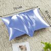 Satin Kissenbezug Blau 70x40 2er Set Haargummis inkl. Pflege für Haar und Haut Bild 4