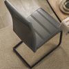 Freischwinger Salvo Grau/Schwarz 4er Set Vicco Bild 5