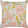 Kissen 2er Set Blumenmuster ZAHRIYE 45 x 45 cm Rosa Bild 4