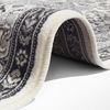 Orientalischer Kurzflor Teppich Parun Täbriz - creme grau - 160 cm Durchmesser Bild 2