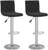vidaXL Barhocker 2 Stk. Schwarz Samt [333684] Bild 2