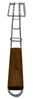Grandhall Grillwurst Korb BBQ Sausage Grill Basket Bambus verchromter Stahlgrillkorb Bild 5
