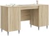 vidaXL Schreibtisch Sonoma-Eiche 142,5 x 50 x 75 cm Holzwerkstoff 3414587 Bild 2