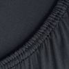 NatureMark 2er Pack Kinder JERSEY Spannbettlaken, Spannbetttuch 100% Baumwolle in vielen Größen und Farben MARKENQUALITÄT ÖKOTEX STANDARD 100 | 70x140 cm - schwarz Bild 3