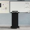 vidaXL Podium Schwarz Eichen-Optik 55 x 55 x 107 cm Holzwerkstoff 862299 Bild 4