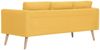vidaXL 3-Sitzer-Sofa Stoff Gelb [281362] Bild 4