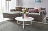Wohnling Design Couchtisch rund, MDF weiß matt, 80 x 33 x 80 cm Bild 3