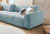 KAWOLA Big Sofa PALACE 3-Sitzer mit Sitztiefenverstellung Cord hellblau 74 x 120 x 298 cm Bild 4