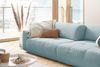 KAWOLA Big Sofa PALACE 3-Sitzer mit Sitztiefenverstellung Cord hellblau 74 x 120 x 298 cm Bild 2