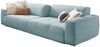 KAWOLA Big Sofa PALACE 3-Sitzer mit Sitztiefenverstellung Cord hellblau 74 x 120 x 298 cm Bild 3
