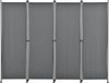 Trennwand Modica Outdoor 170x215 cm Mittelgrau pro. tec Bild 5