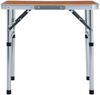 vidaXL Klappbarer Campingtisch Aluminium 60x45 cm 48179 Bild 2