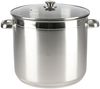 BURI Edelstahl-Kochtopf 20 Liter mit Glasdeckel Suppentopf Gulaschtopf Partytopf Topf Bild 2