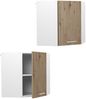 Eckhängeschrank R-Line Artisan-Eiche 57 cm Vicco Bild 5