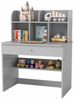 COSTWAY Kindertisch, Kinderschreibtisch, Holz, mit Ablagefach, 80 x 48 x 102 cm Bild 5
