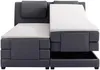 Vente-unique - CASTEL Bett Stoff Grau - B 183 cm x H 125 cm x L 218 cm Bild 4