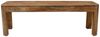 Esszimmerbank Tina 140x40 aus Sheesham-Massivholz Bild 2