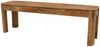 Esszimmerbank Tina 140x40 aus Sheesham-Massivholz Bild 3