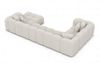 Sofa Dreams Sofa Formentera U Form, 6-Sitzer Couch Ottomane - Ausrichtung wählbar versch. Stoffbezüge Bild 4