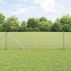 vidaXL Schweißdrahtzaun mit Spikes 10 x 0,8 m Verzinkter Stahl Silber 3351923 Bild 4