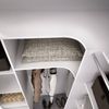 Dmora Großer Kleiderschrank Dindo, Schlafzimmermöbel, Schrank, Garderobe, 234x141 h205 cm, Weiß Bild 5