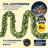 Casaria 2er Set Weihnachtsgirlande 100LEDs Bild 2