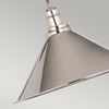 Hängeleuchte, Deckenlampe, Stahl Nickel, D 37 cm Bild 2