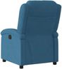 vidaXL Relaxsessel Elektrisch Blau Samt 3204288 Bild 4
