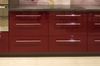 Schubladenunterschrank Platinum 90x50x82cm Teilauszug Hochglanz Farbe weiß Bild 2