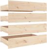 vidaXL Bettschubladen 4 Stk. Massivholz Kiefer 814994 Bild 2