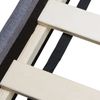 Homestyle4U Polsterbett mit Lattenrost, Stoff grau, 90x200 cm Bild 5